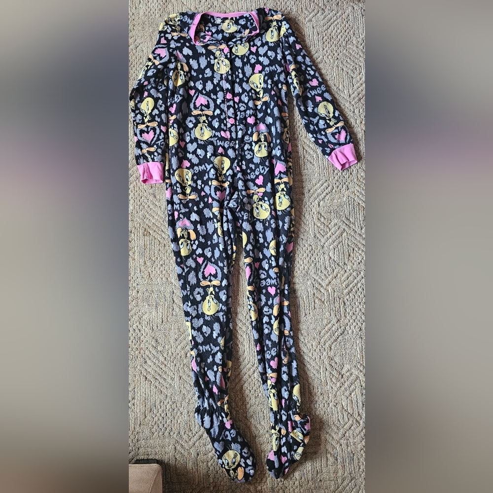 Looney Toons Tweety Bird One Piece Sleep Warm Size s